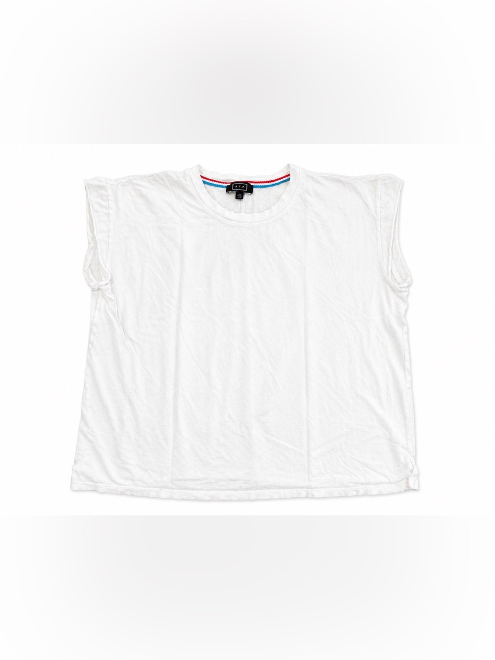 AYR White Short Sleeve Crewneck Tee